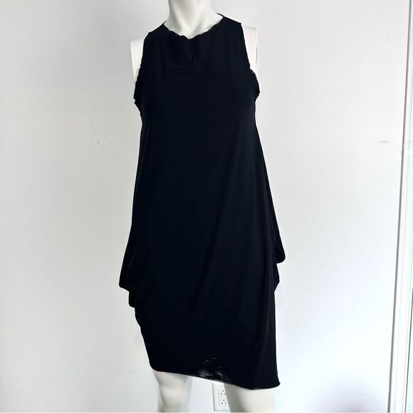 Marie Saint Pierre Sleeveless Black Dress Sz 1 - Picture 4 of 17